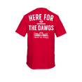 thumbnail image 1 of New World Graphics Georgia UGA Bulldogs Here For The Dawgs 'Tween The Hedges Red Graphic T-Shirt-4XL, 1 of 4