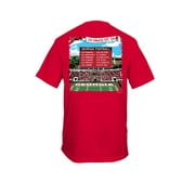 NEW WORLD GRAPHICS UGA Bulldogs Graphic T-Shirt - UGA Football 2025 Schedule Design-Athletic Red-xxl