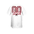 thumbnail image 1 of New World Graphics UGA Red Cheetah Print GO Dawgs! Short Sleeve YOUTH Graphic T-Shirt-White-S, 1 of 1