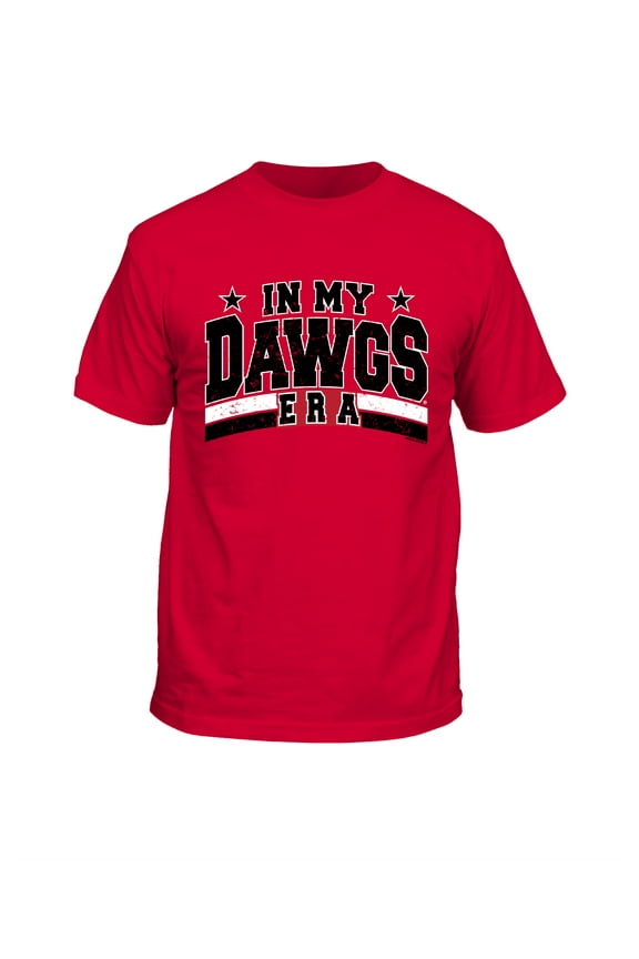 Womens UGA In My Dawgs Era Bulldogs Short Sleeve Graphic T-Shirt-XL