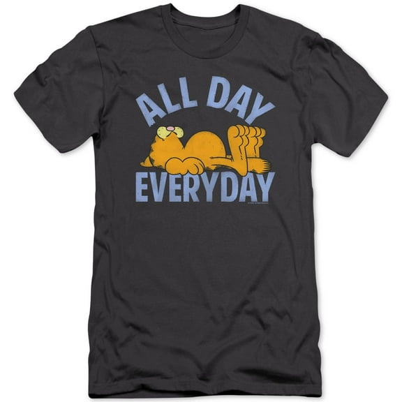 New World Mens All Day Everyday Graphic T-Shirt, Grey, X-Large