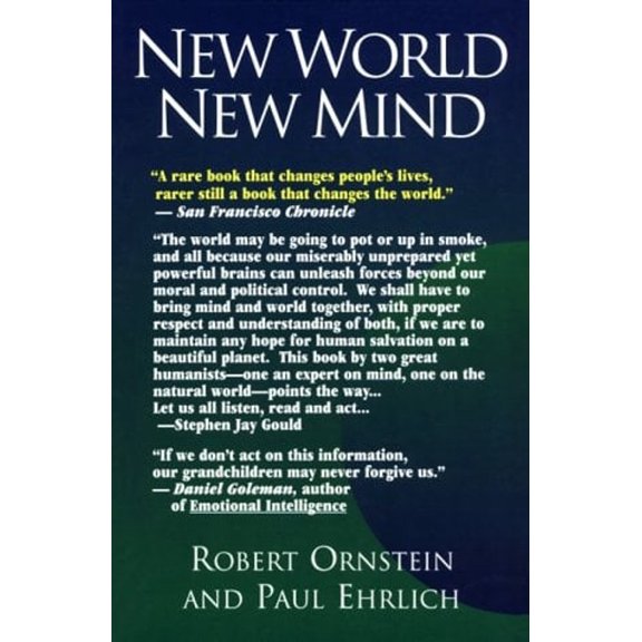 Pre-Owned New World New Mind: Moving Toward Conscious Evolution (Paperback) 1883536243 9781883536244
