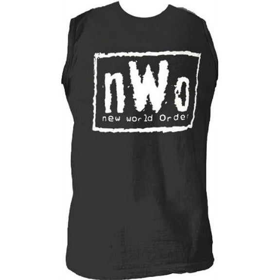 New World Order Wrestling Black Mens Sleeveless T-Shirt
