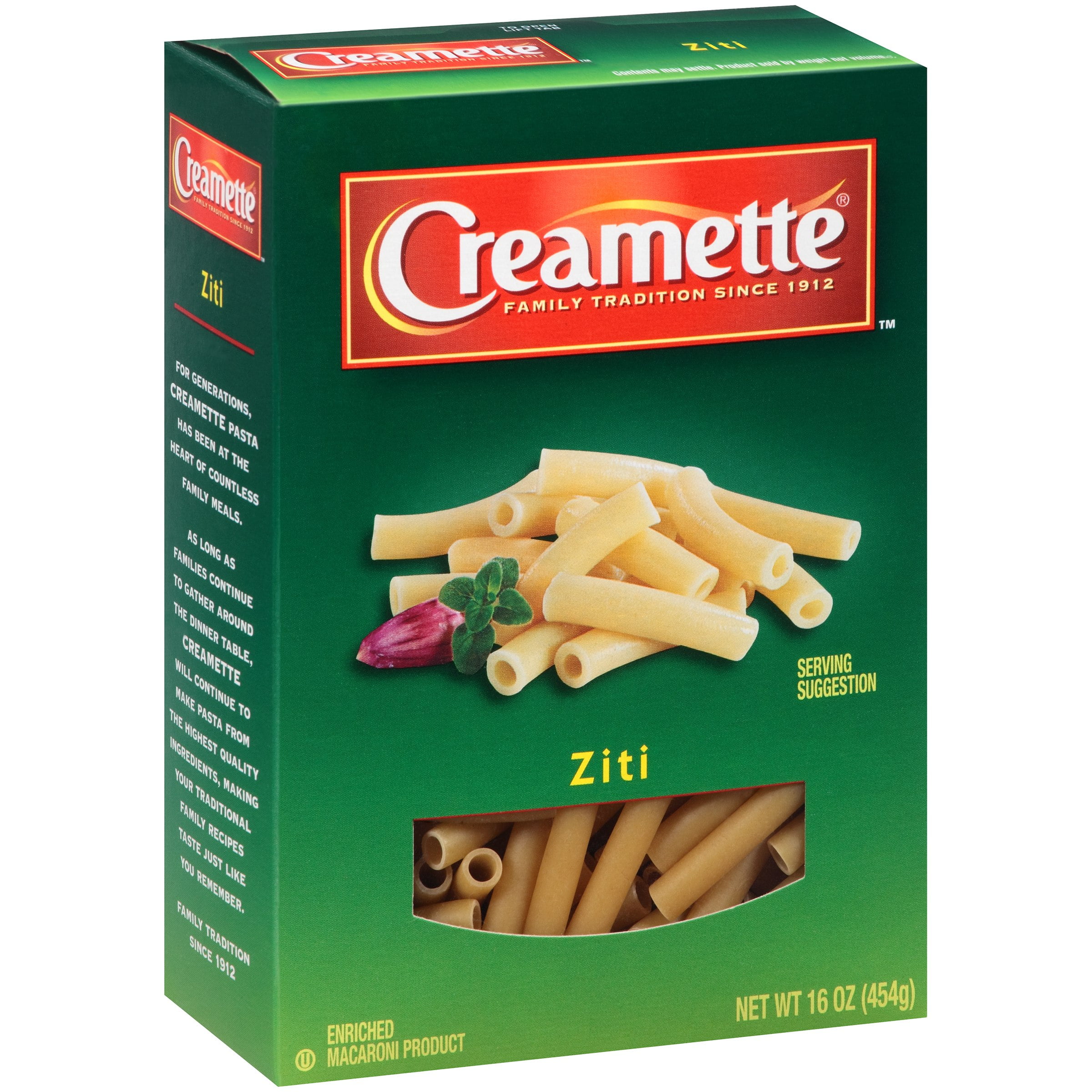New World Pasta Creamette Ziti, 1 lb