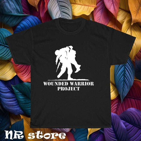 New Wounded Warrior Project Logo T shirt Funny Size S to 5XL