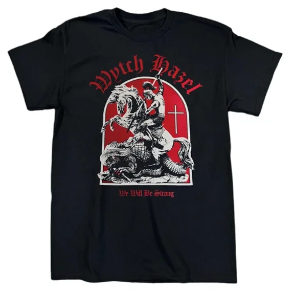 New Wytch Hazel Band We Will Be Strong Cotton Black All Size T Shirt