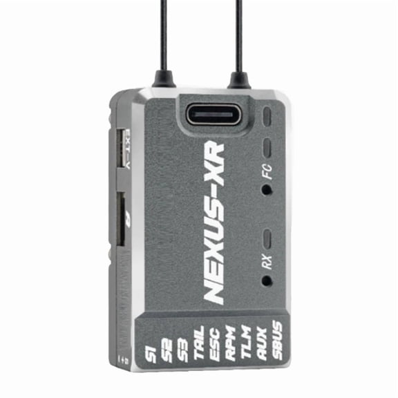 New -XR Helicopter Flight Controller ICM42688P 6- MEMS Integrated 2.4GHz ELRS RX for RC Fixed Wing Helicopter