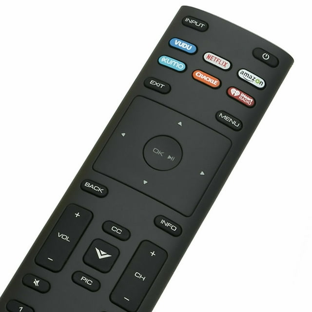 New XRT136 TV Remote Control for Vizio Smart TV Remote Control w Vudu