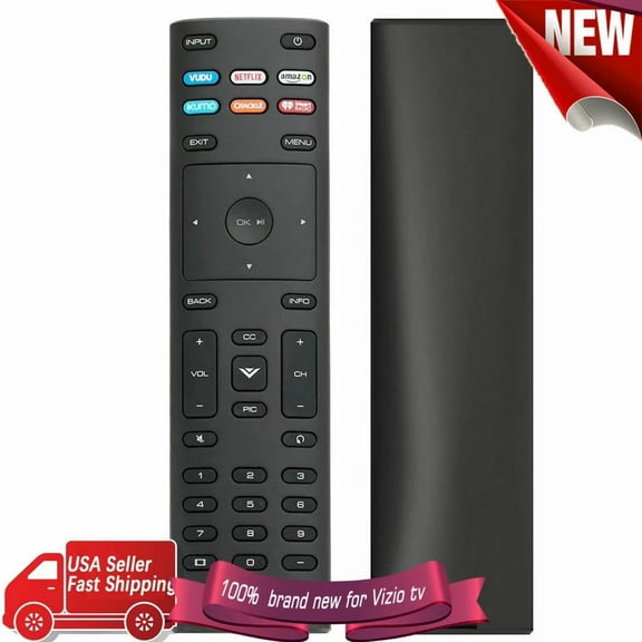 New XRT136 for Vizio Smart TV Remote Control w Vudu Amazon iheart Netflix 6 Keys