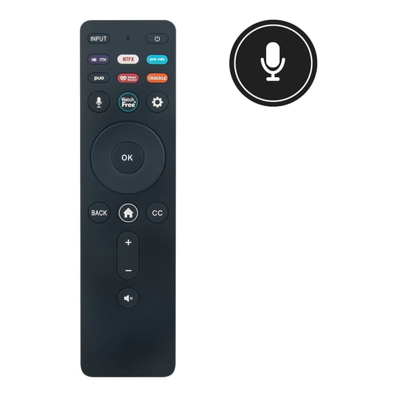 New XRT260 V4 Replace Remote Control fit for Vizio TV with APP: HBOMAX NETFLIX PRIME-VIDEO PLUTO-TV IHEART-RADIO CRACKLE WATCH-FREE