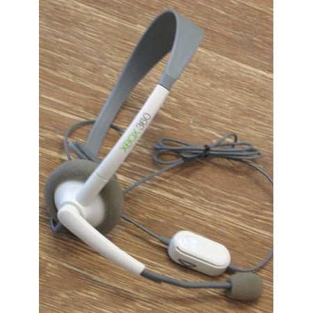 New Xbox360 Microsoft Wired Headset Bulk In-Line Volume Control And Mute Switch Boom Microphone