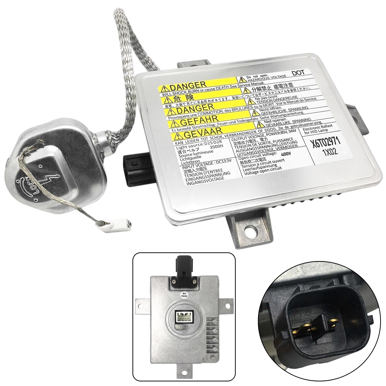 New Xenon Ballast HID Headlight Unit Igniter For Honda S2000 Mazda 3 Acura TSX TL X6T02971 W3T10471 W3T11371 W3T15671 Walmart