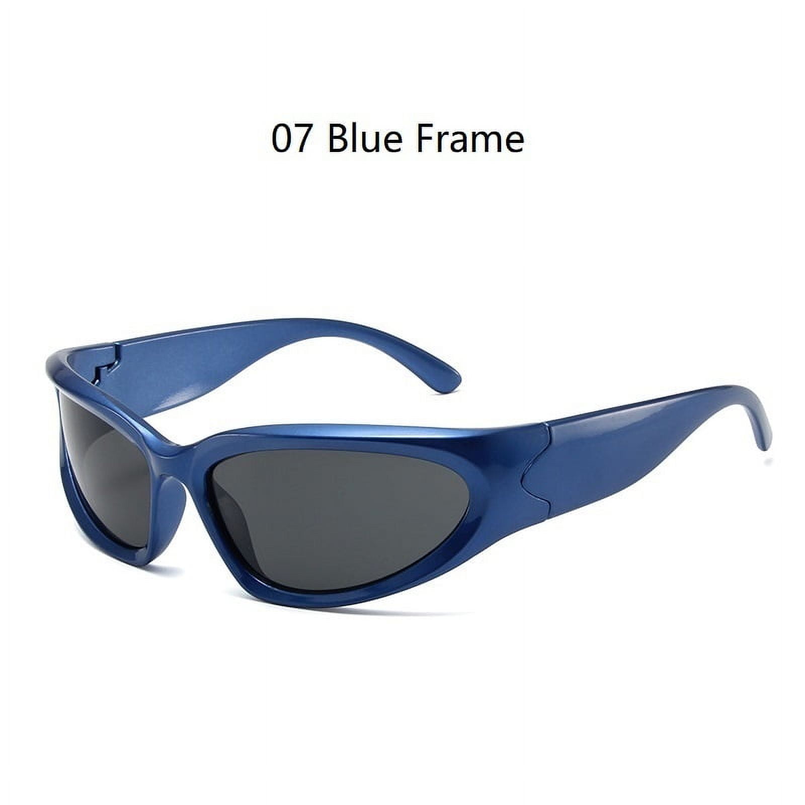 New Y2k Punk Sports Sunglasses Women Men Luxury Brand Designer Sun