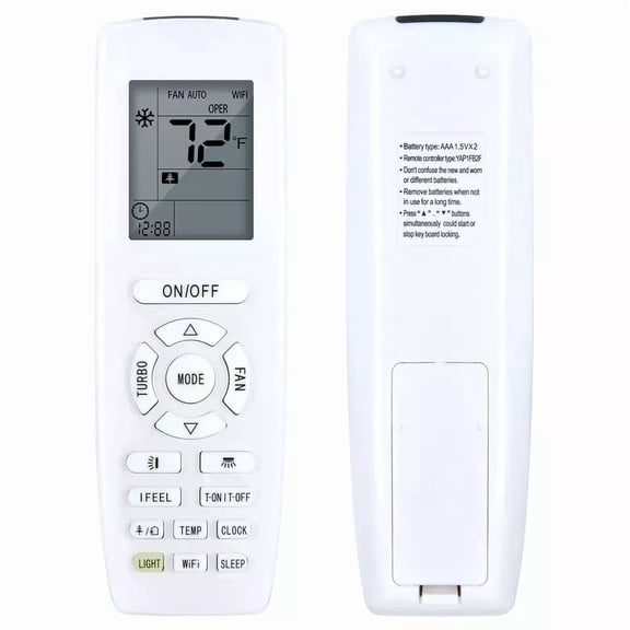 New YAP1FB2F For Gree Air Conditioner Remote With Wifi 4LIV09HP230V1AH YAP1F