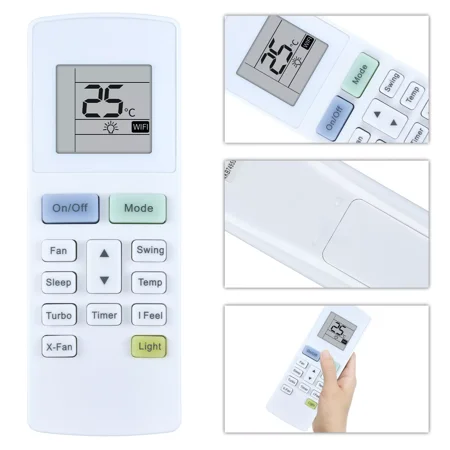 New YAW1F Remote Control For GREE Montana Daitsu Hiyasu Air Conditioner DS9UI-DN DS-9UIDN HS-9UIHN (W) HS-9UIHN-W HS-12UIHN (W) HS-12UIHN-W GWH07ACA-K3NNA1A GWH09ACA-K3NNA1A GWH07AAA-K3NNA2A