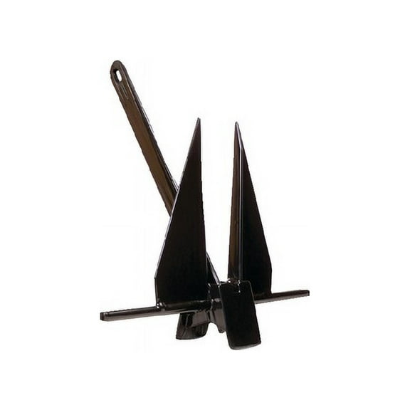 New Yachting Series Anchor - Vinyl Coated greenfield Products Gpi-8-r Weight 7 lbs. Boat Size Up to 24' Blue