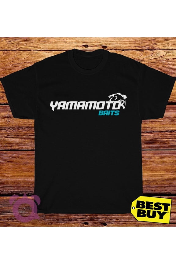 New Yamamoto Baits Fishing Logo Men's Funny T-Shirt Made In USA Size S to 5XL