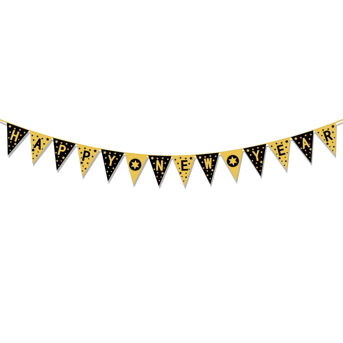 New Year Banner 2024 Happy New Year Bunting Banner with Letter New