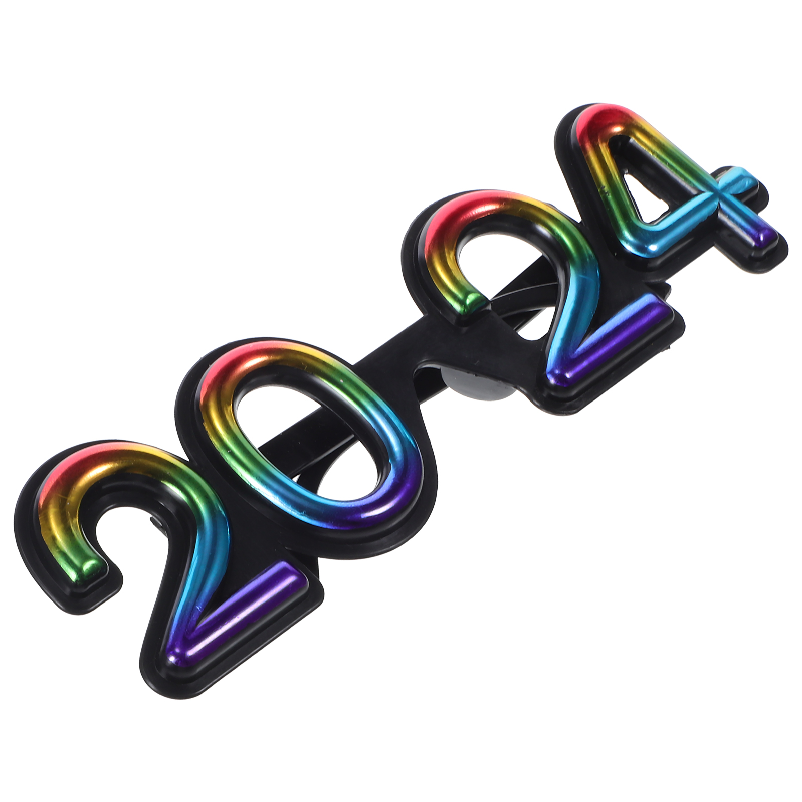 New Year Celebration Glasses 2024 Party Favor Costume Photo Props