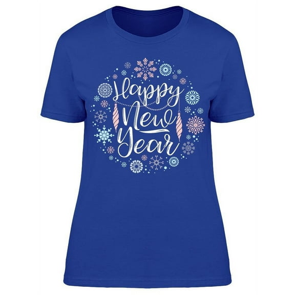 New Year Celebrations T-Shirt Women -Image by Shutterstock, Female 3X-Large