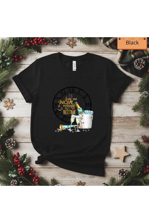 New Year Countdown Celebration Party Holiday Top Unisex T-Shirt, up to size 5XL