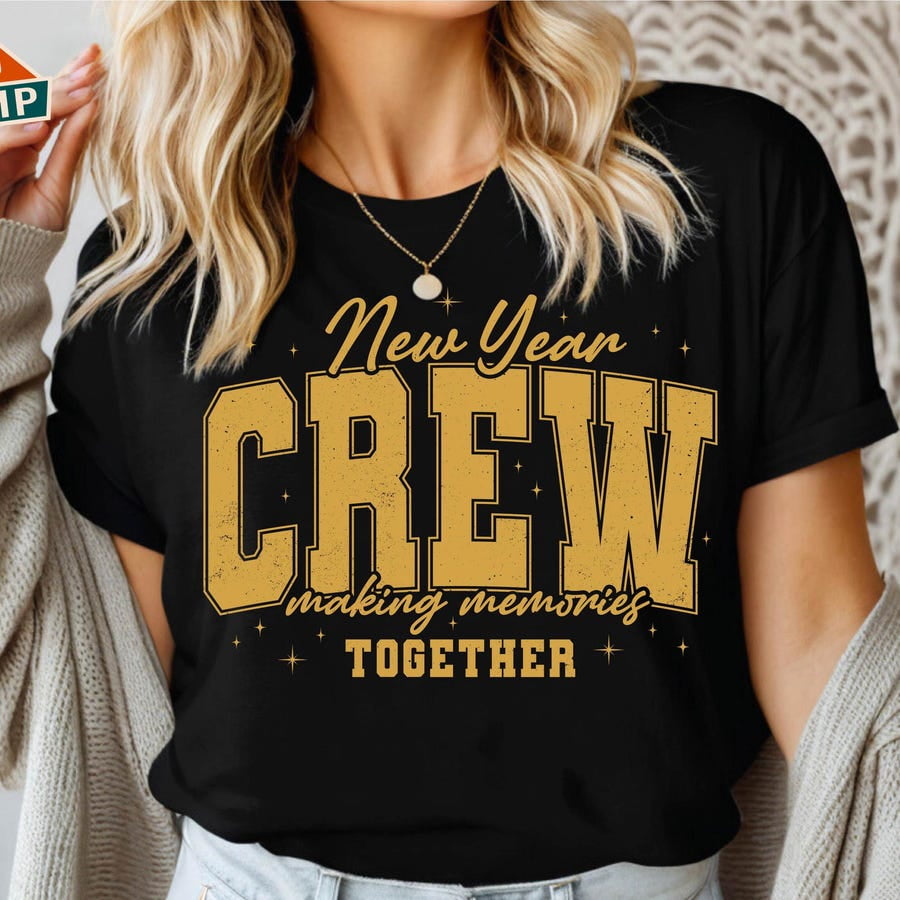 New Year Crew Svg, New Year 2025 Svg, Happy New Year 2025 Svg, New Year