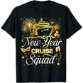 thumbnail image 1 of New Year Crusie Squad Firework Family Matching Men Women T-Shirt TShirt, 1 of 4