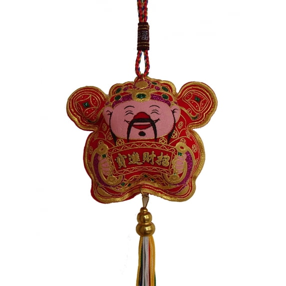 New Year Decoration Charm - Wealth God