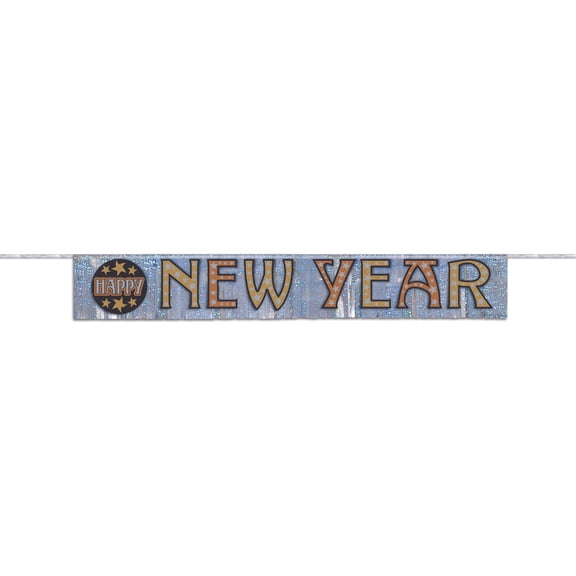 New Year Foil Fringe