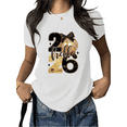 thumbnail image 1 of New Year Glam T-Shirt - 2026 Disco Ball Sparkle Print Tee - Hello New Year Glitter Party Celebration Tops, 1 of 5