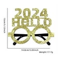 New Year Party Eyeglasses 2024 New Year Party Glasses Celebration Party