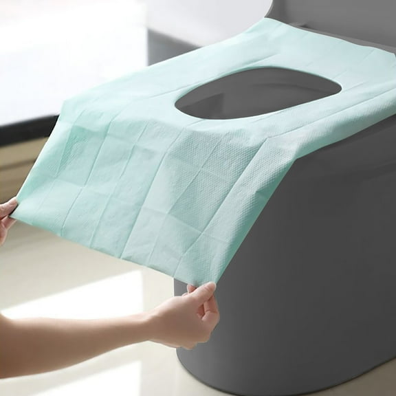 New Year Reset, Dvkptbk Disposable Toilet Seat Cover, 100% Waterproof (30 Pieces) - Large Disposable Toilet Seat Cover For Public Toilets, Outdoor Indoor, Individually Wrapped