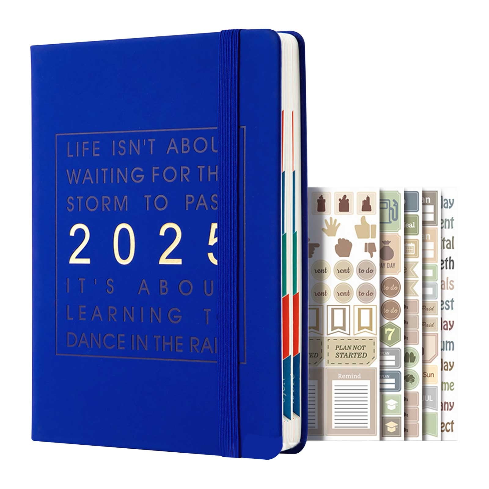 New Year Reset! JOGZMZ 2025 English Agenda Book 365 Day