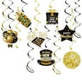 thumbnail image 1 of New Year'S Day Spiral Ornaments (21-Piece Set), 2026 New Year Decorations Hanging Ornaments for New Year Holiday Celebrations Home & Decor, 1 of 5