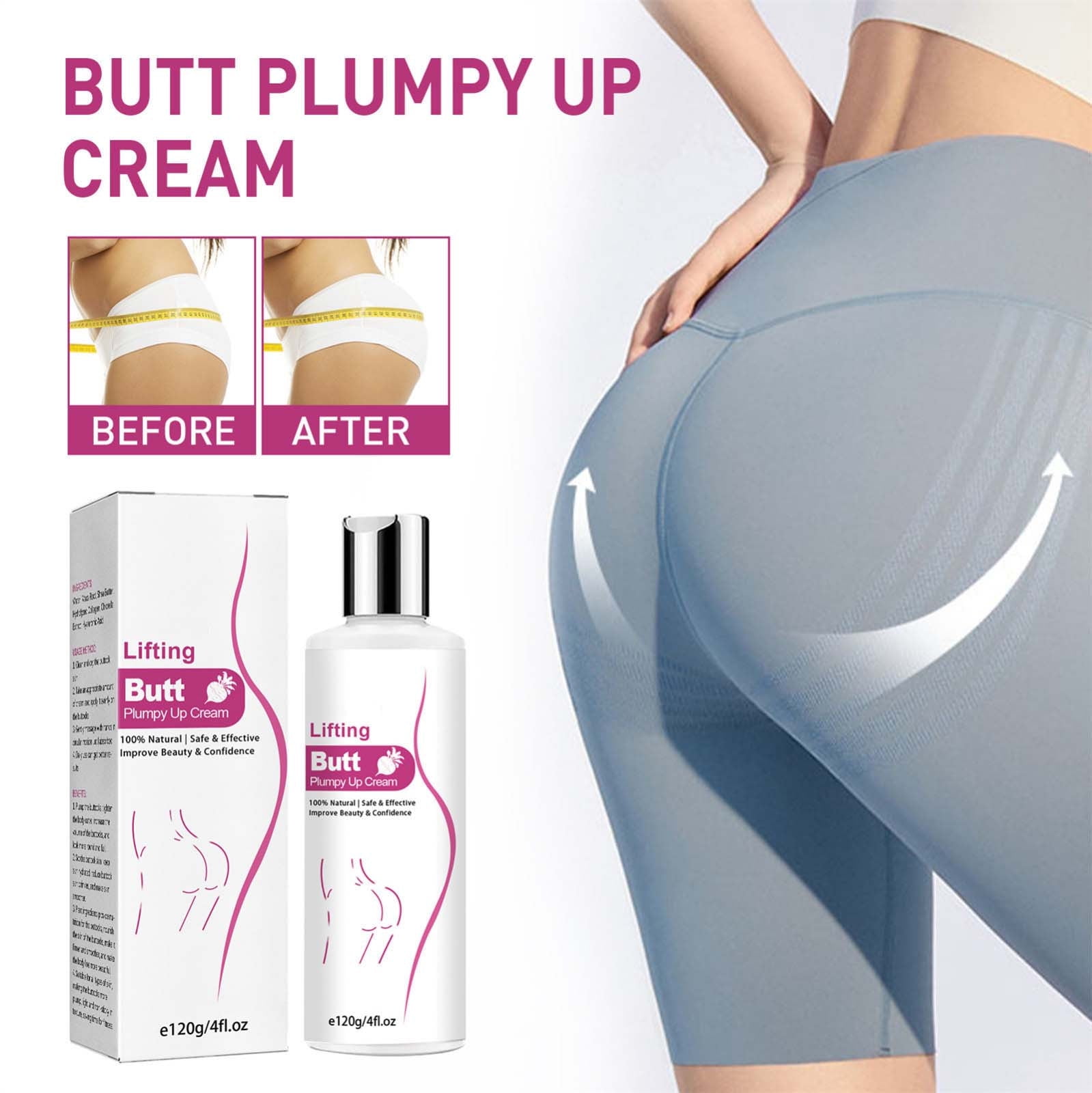 New Year Savings Buttocks Cream Massage Firming Skin Peach Buttocks Care Cream 120G Multicolour Free Size