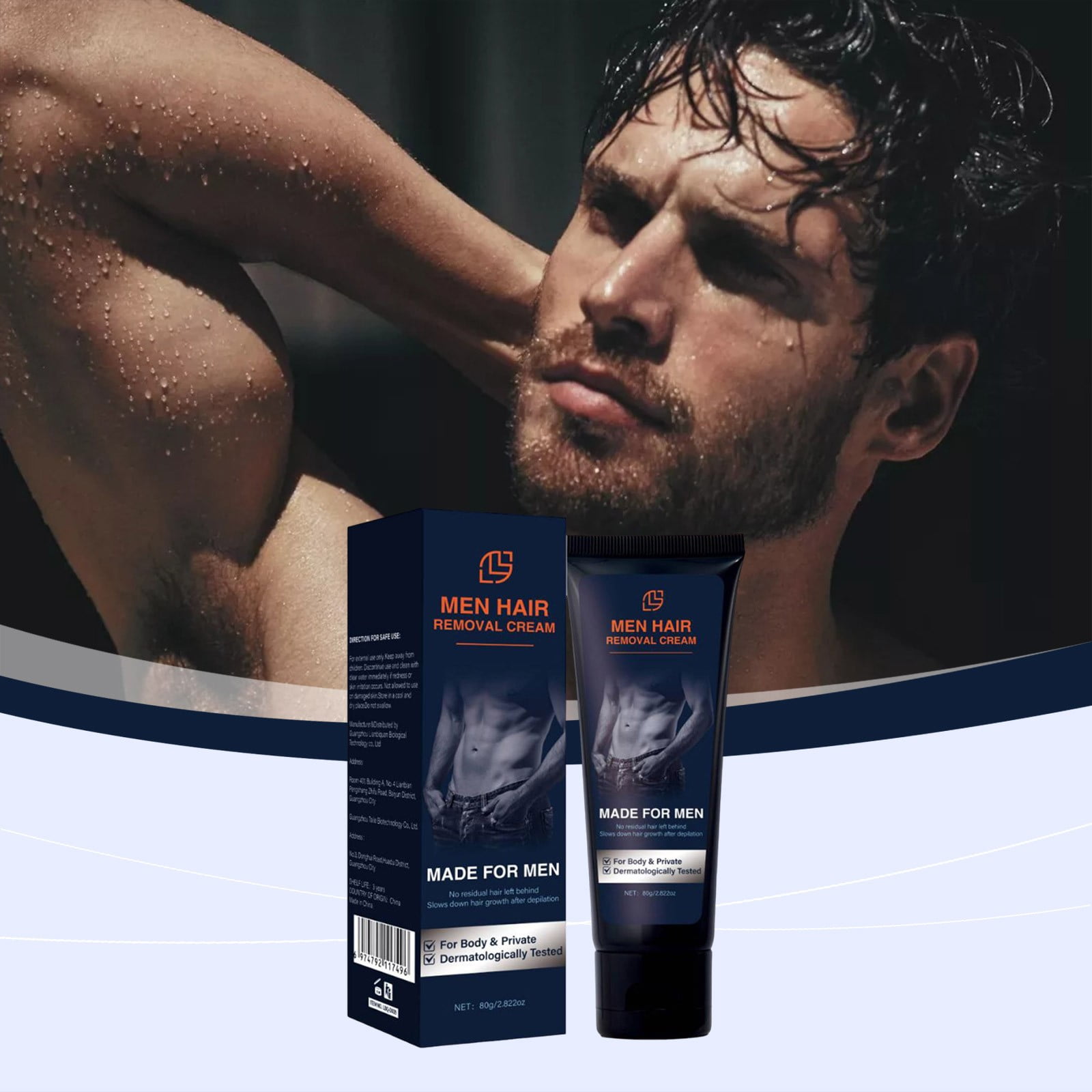 Remove Care Depilatory Cream 100 Ml For Men Classic main image 1