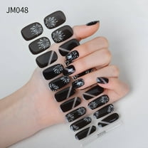 New Year Semi-curing Gel Nail Sticker Waterproof And Durable