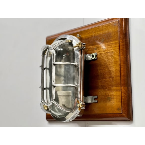 New Year Special Home Ceiling Decoration Aluminum Metal Oval Bulkhead Ceiling Wall Light Fixture