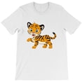 thumbnail image 1 of New Year Tiger Themed Cultural Holiday Graphic Design Style Themed Fun G37155 Unisex T-Shirt, Up to Size 5XL, 1 of 2