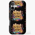thumbnail image 1 of New Year Vibes Party Design Art Phone Case with iPhone 17 to 11 Pro Max, 1 of 2