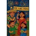 thumbnail image 1 of New Year's Wishes And Other Bilingual Spanish-English Christmas Stories for Children, (Paperback), 1 of 1