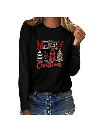 Clearance Items Outlet 90 Percent Off Christmas Shirts for Women  Ugly Cute Gnomes Santa Crewneck Long Sleeve Sweatshirts Xmas Fleece  Pullover Tops Ideas for Women Black 2X : : Clothing, Shoes