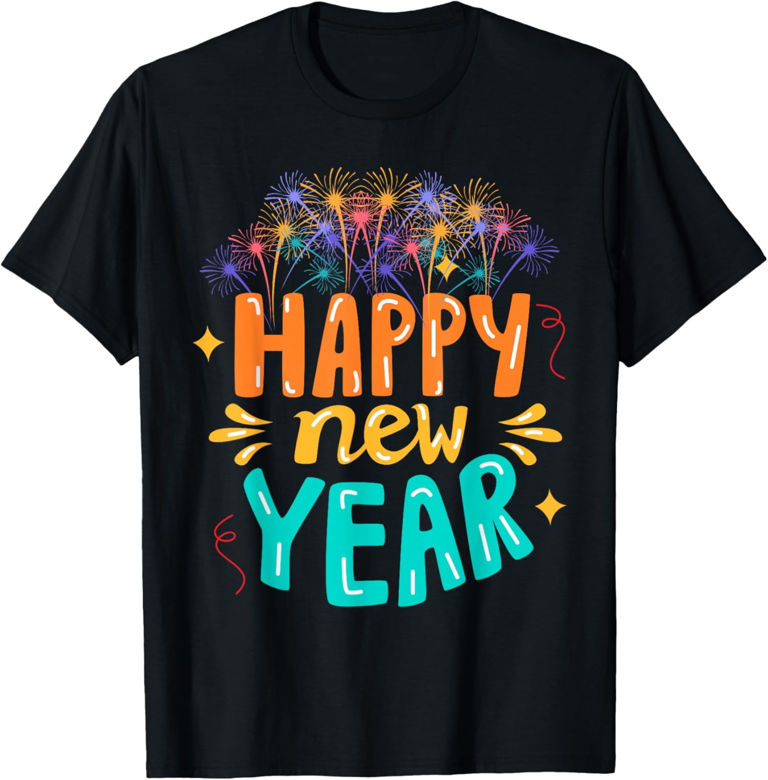 New Year's Eve Fireworks Happy New Year, See in 2025 TShirt