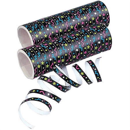 Unique Industries New Year's Serpentines, New Year's Eve, Paper, 36 Throws