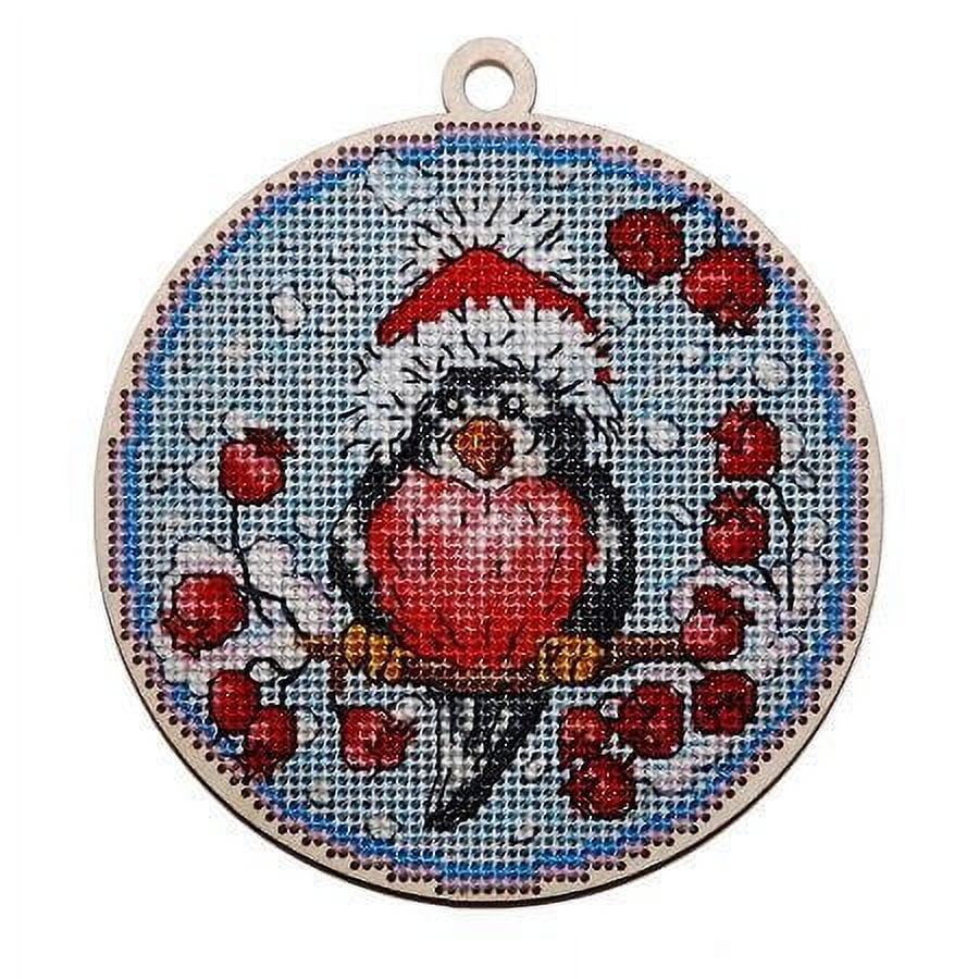 New Year's ‚Äì bird Counted cross stitch kit 5530A