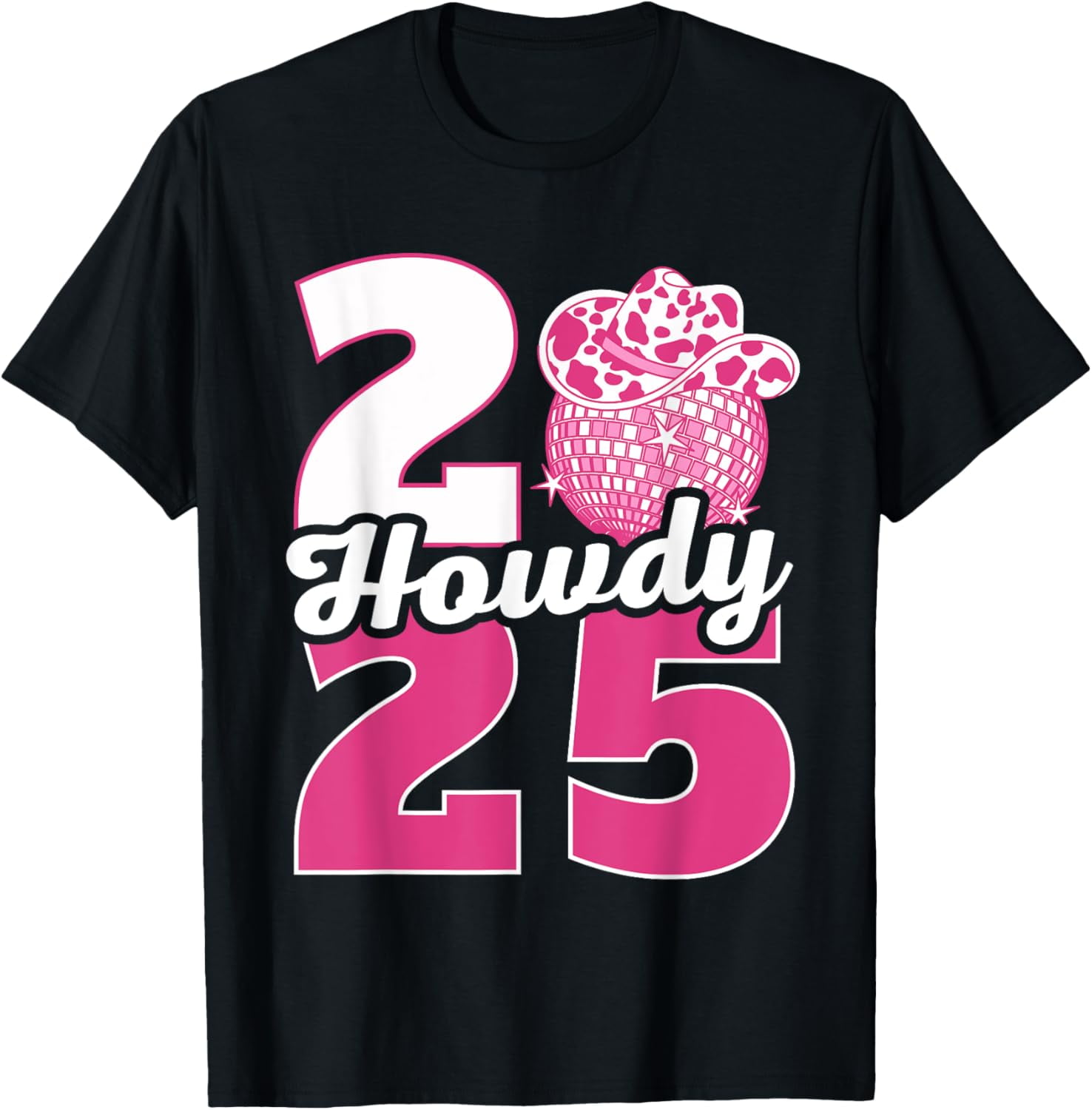 New Years Eve 2025 Countdown Party Howdy 2025 Matching TShirt