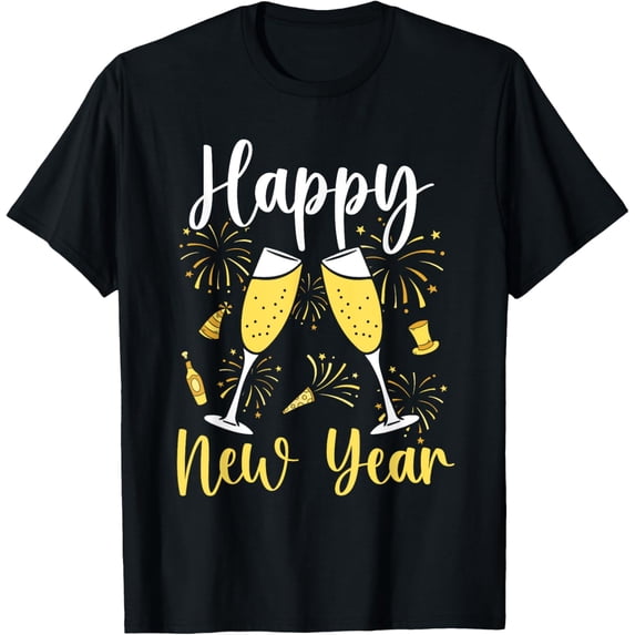 New Years Eve Party Countdown Fireworks T-Shirt