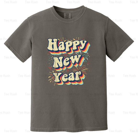 New Years Eve Party Supplies 2023 Happy New Year NYE Gift, Comfort Color T-Shirt Unisex, up to 4XL
