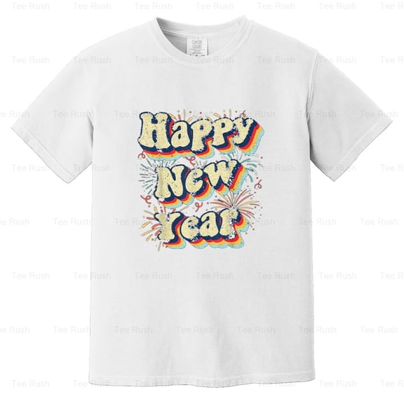 New Years Eve Party Supplies 2023 Happy New Year NYE Gift, Comfort Color T-Shirt Unisex, up to 4XL
