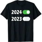 New Years Eve Party Supplies 2024 Funny Idea Happy New Year T-Shirt